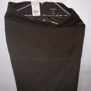 Pencil skirt + open-back vest, size 00